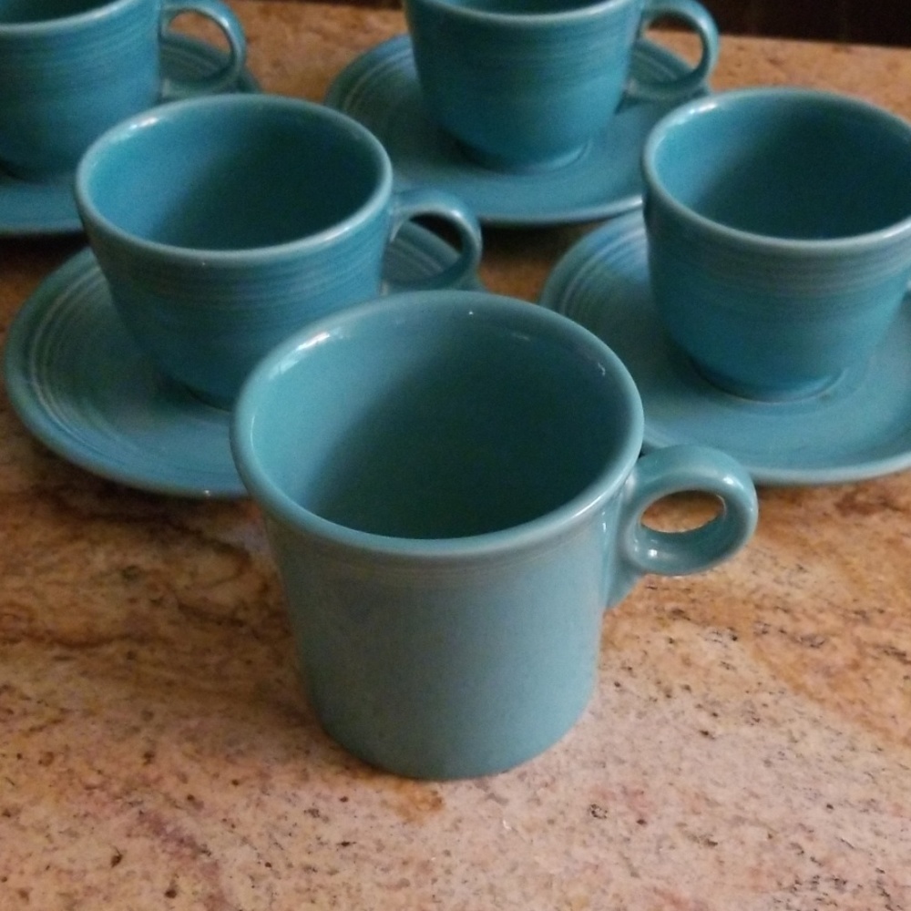 Fiestaware mugs and cups